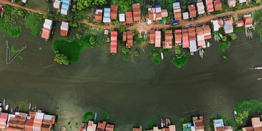 Take Kampong Phluk Floating Village Eco-Tour - one of the things to do in Cambodia with family.