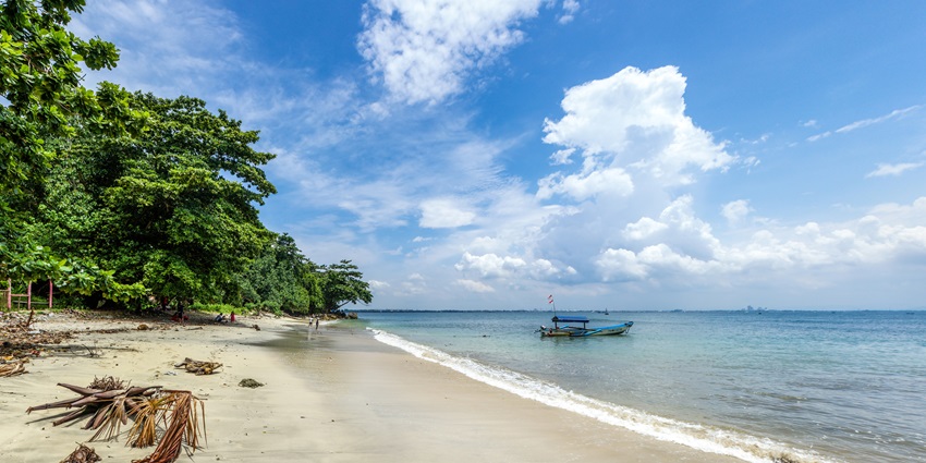 Karang is among the beaches in Bali, featuring crystal-clear waters and a serene climate.