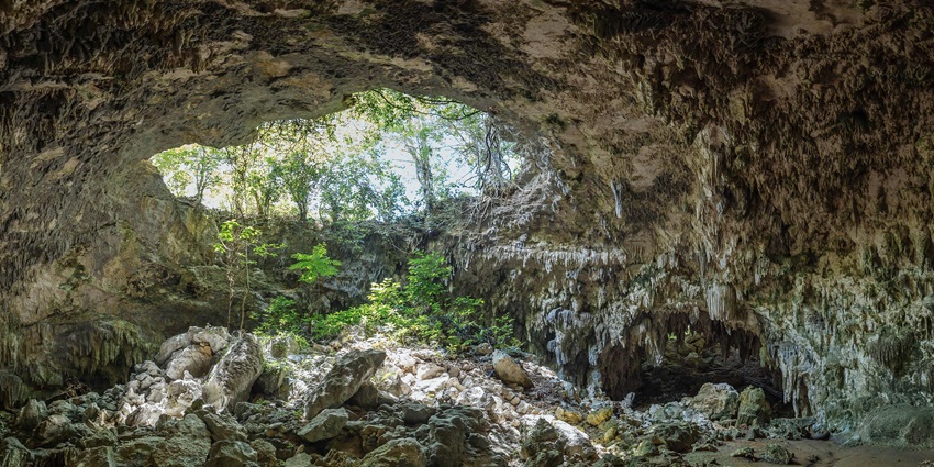 Karla and bhaja caves with traditional architecture, an attraction near Pawna lake in Pune