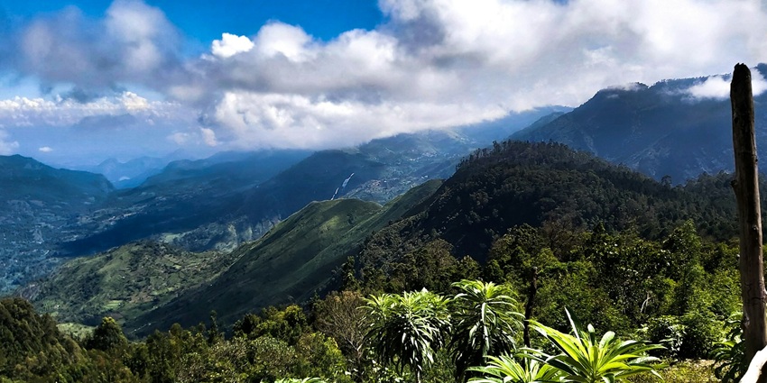 An image of views from Koidakanal in Tamil Nadu, one of South India’s hill stations to visit in April.