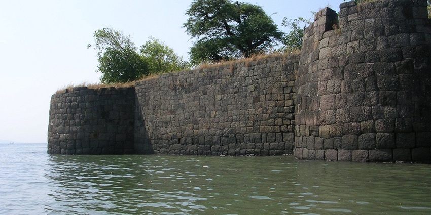 Kolaba Fort is a historic fort in the sea, reachable by walking at low tide or by boat.