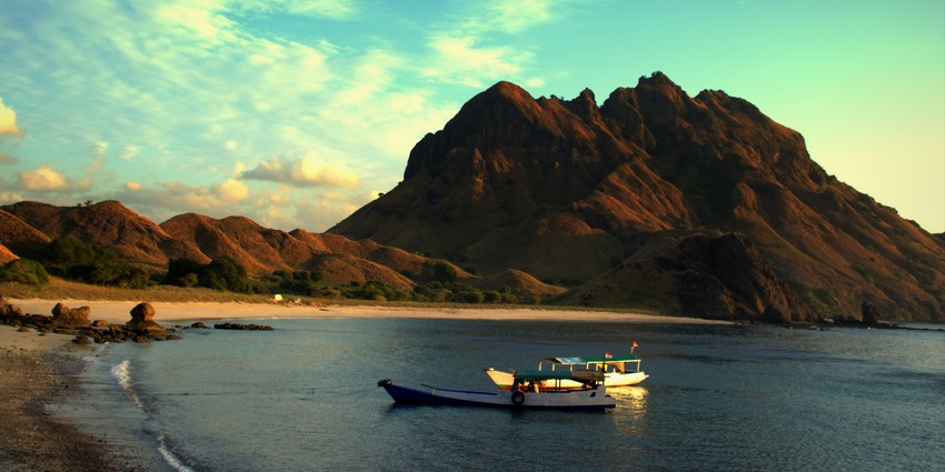 A stunning marine and terrestrial park, famous for Komodo dragons and pristine coral reefs