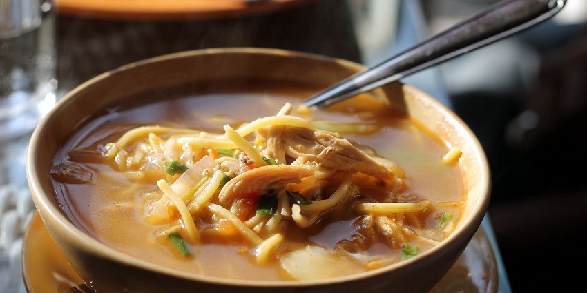 Image of Thukpa bowl served at Kullu Dussehra Food Festival