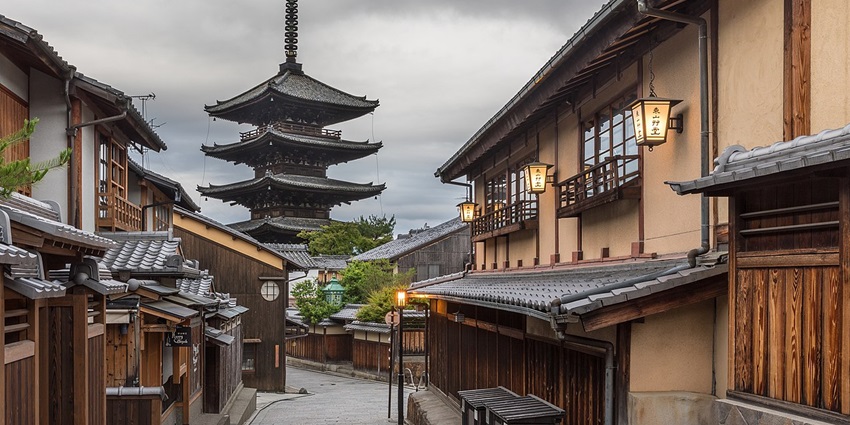 Kyoto in Japan is one of the most beautiful places to visit in September for couples.