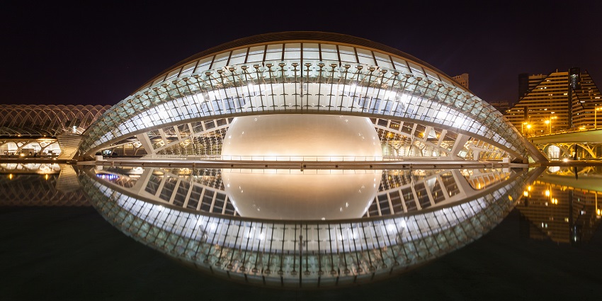 L’Hemisfèric, Valencia, Spain is one of the Top 10 Planetarium Museums in the World