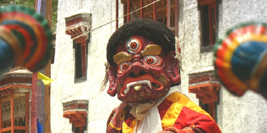 An image of Ladakh Festival celebrations, one of the famous September festivals in India