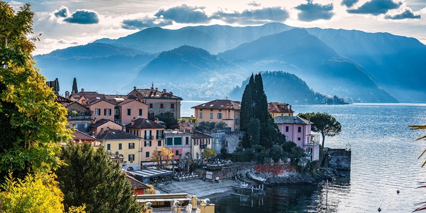 Best places to visit in April for couples at Lake Como charm with villas and serene waters