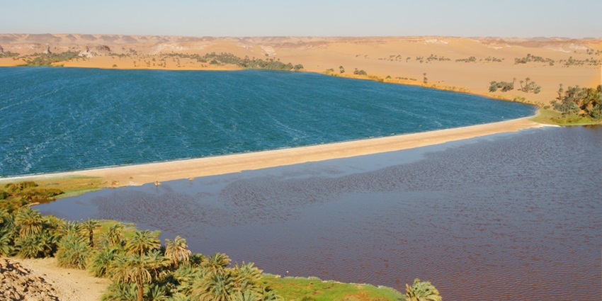The Lake of Ounianga is one of the best places to visit in Chad for travellers.