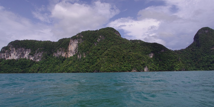 A picture of Langkawi island, which is one of the best places to visit in August for couples