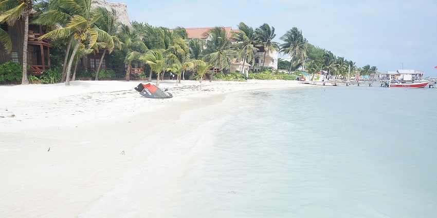 Tropical romance at Las Terrazas, Ambergris Caye—an iconic beach wedding destination worldwide.