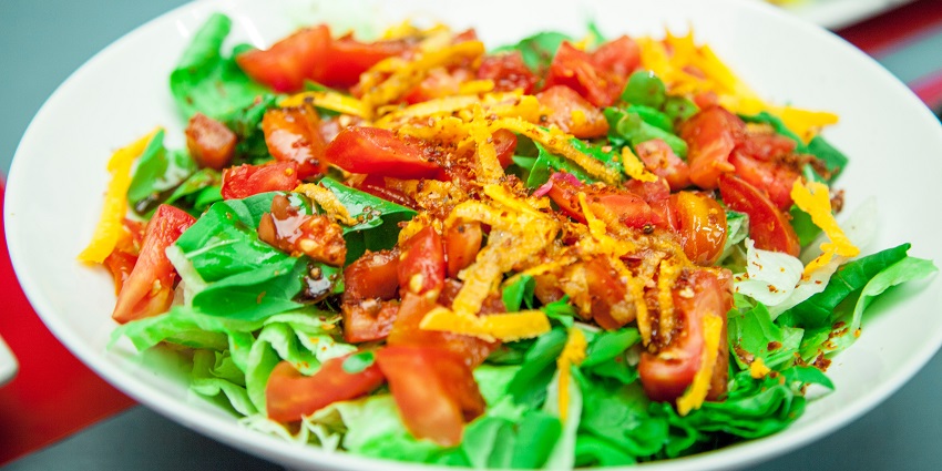 A fusion restaurant offering Asian and European cuisine with a stylish atmosphere.