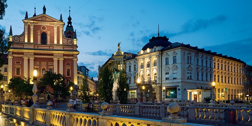 Wander the scenic streets of Ljubljana and feel the romance this Valentine's Day in Europe!