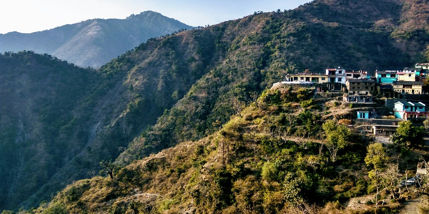 Bhadraj Temple is located near the hills in Dehradun.