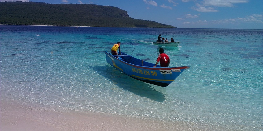 Timor Island, shared by Timor-Leste and Indonesia, features mountains and coastal plains