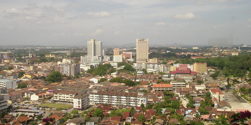 An image of Malacca City, a tourist destination and one of the best places to visit in Malaysia