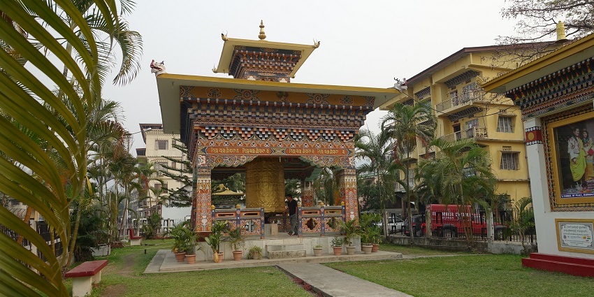 View of a cultural attraction in Samdrup Jongkhar, featuring intricate architecture