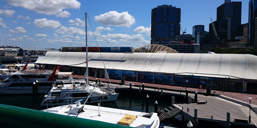 Picture of Sea Life Sydney Aquarium, located on the beautiful Darling Harbour waterfront.