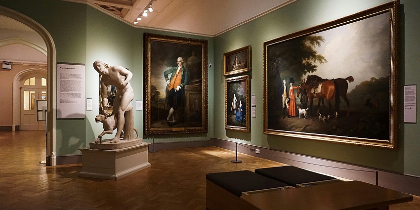 An inside view of the Deer Park Museum in California exuding rich historical charm.