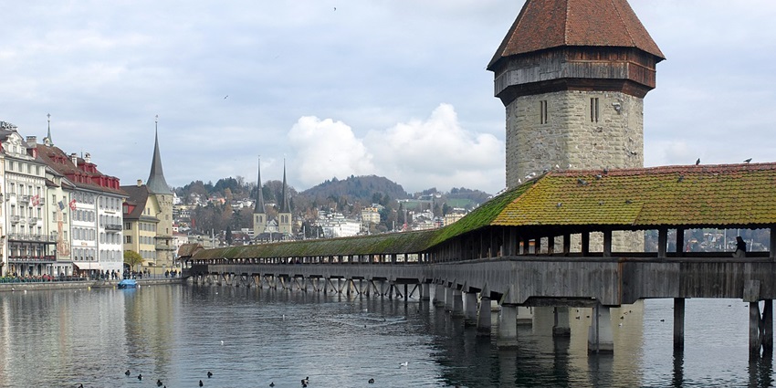 Lucerne in Switzerland is one of the spectacular places to visit in September for couples.