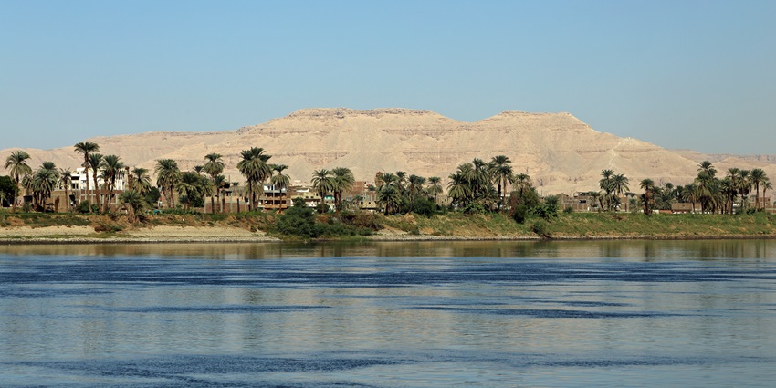 A mesmerising view of Luxor Beach in Egypt, one of the hottest beaches in the world.