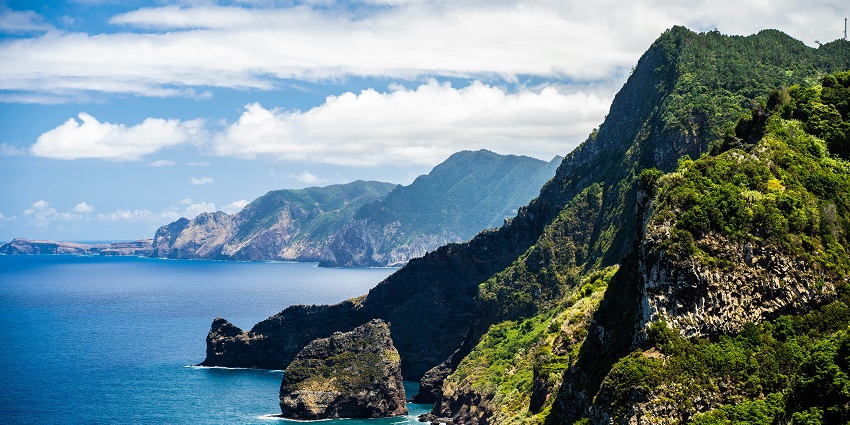 Hike Madeira’s rugged cliffs, lush mountains, and coastal viewpoints over the Atlantic.