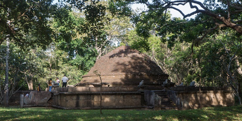 Step into a hidden gem, the Magul Maha Vinaraya, a place to visit near Arugam Bay.
