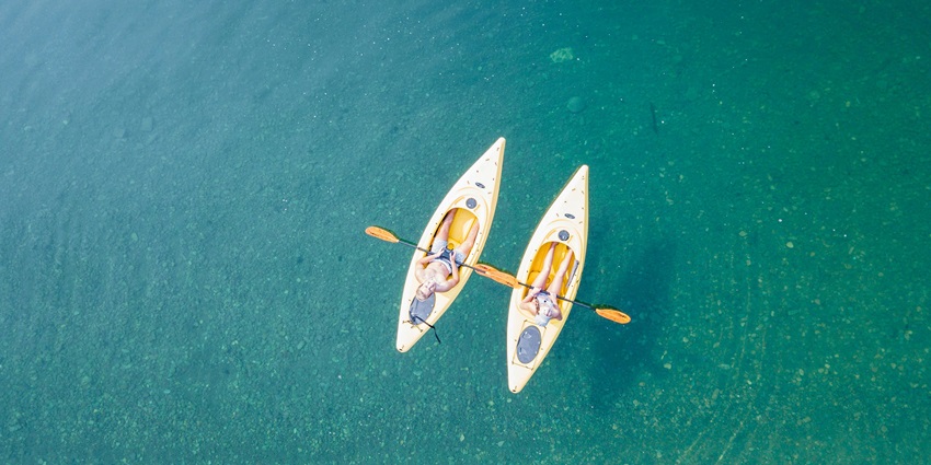 Sea kayaking is an exciting activity to participate in, a family-friendly activity in the USA.