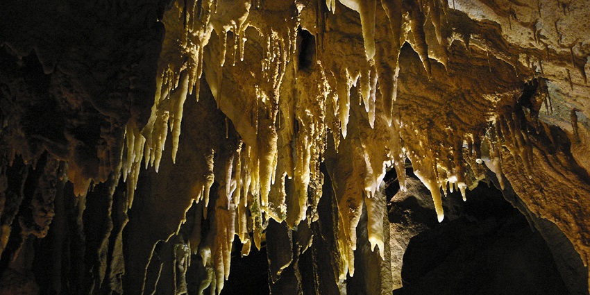 Mammoth Cave's stunning and marvellous rock formations and mysterious depths in the USA