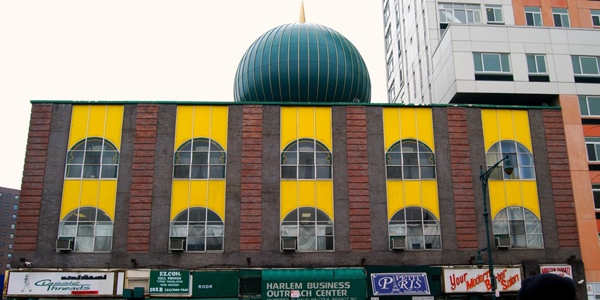 The Masjid Manhattan is located in the heart of New York City.