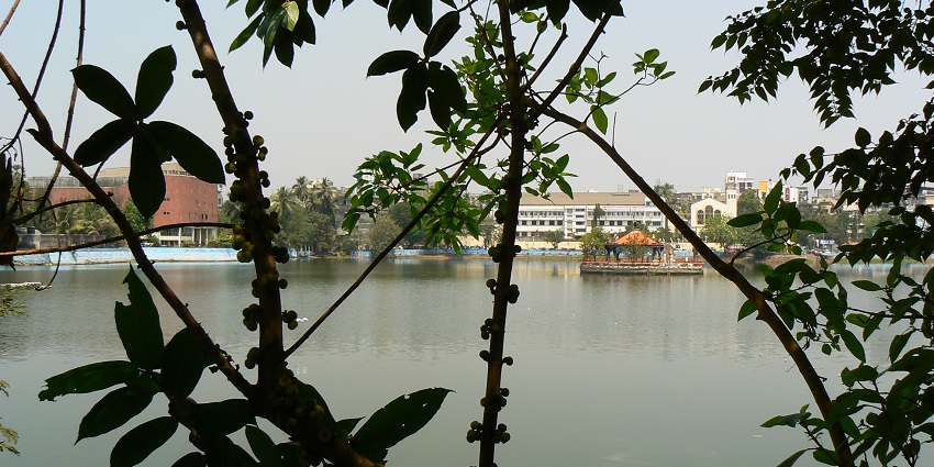 An image of Masunda Lake or Talao Pali, with tranquil vibes and calm waters.