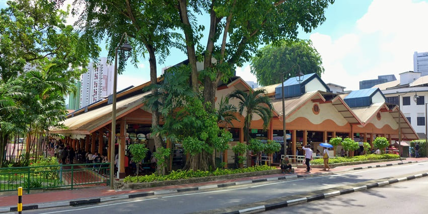 Taste Singapore's finest hawker food at this renowned food center