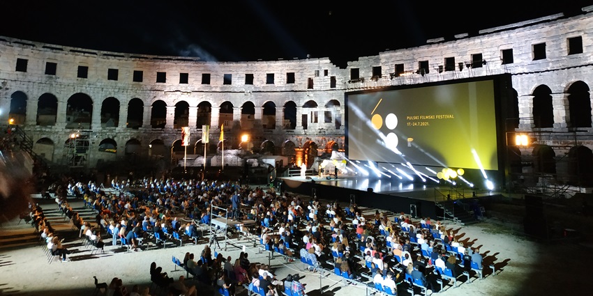Pula Film Festival, a historic event showcasing films in a stunning Roman amphitheater