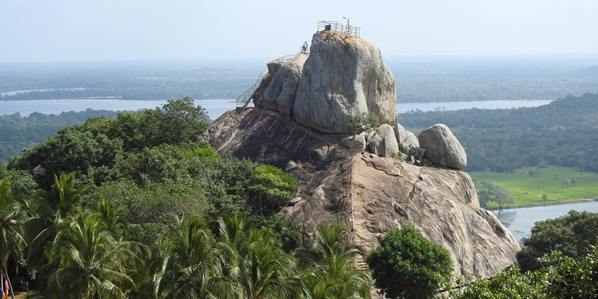 Mihintale, regarded as the cradle of Buddhism in Sri Lanka, is a sacred mountain.