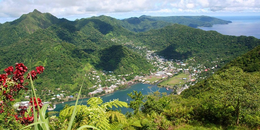 An image of the stunning view from Mount Alava, overlooking the lush forests.