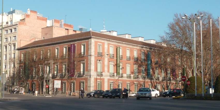 An image of Museo Nacional Thyssen-Bornemisza in Madrid, one of the top museums in Spain.