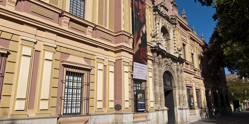 An image of Museo de Bellas Artes de Sevilla, one of the popular art museums in Spain.