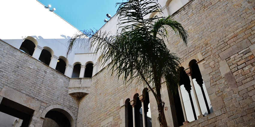 Image of Museu Picasso in Barcelona, a tourist attraction and one of the museums in Spain