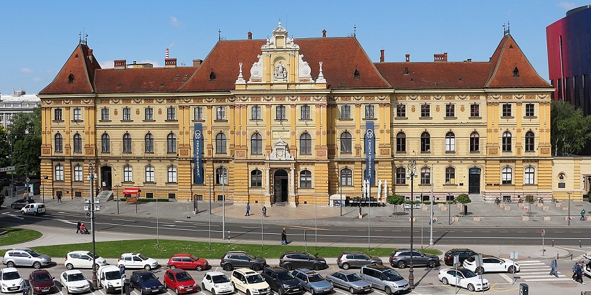 An image showing the Arts and Crafts Museum in Zagreb, known among famous art and craft museums