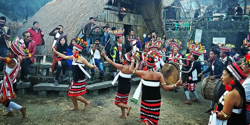 An image of Nagaur Festival, one of the most popular festivals in February in India.