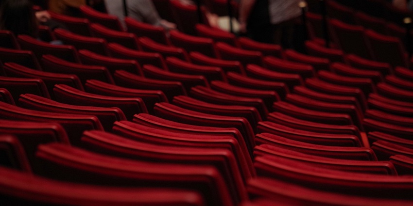 A theatre for Nandikar's National Theatre Festival, one of the theatre festivals in India.