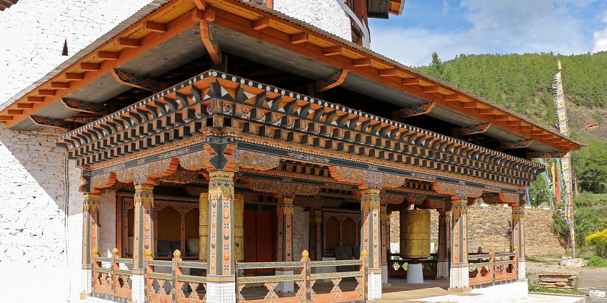 The National Museum of Bhutan showcases Bhutanese culture and art, with panoramic views of the valley.