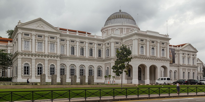 An amazing view of the National Museum of Singapore