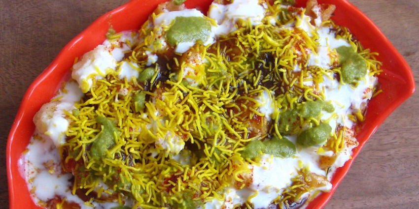 An image showing Chaat, a popular dish featured at the biggest food festivals in India