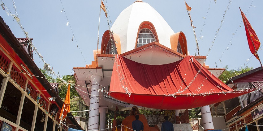 An image showing Sharika Peeth Chakreswar Temple, a site for famous Indian new year festivals like Navreh.