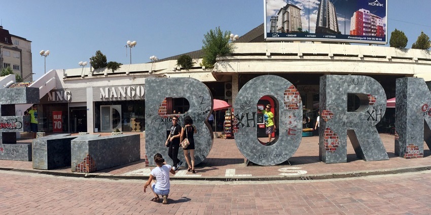 Visiting the Newborn Monument in Pristina is a must on your list of things to do in Kosovo