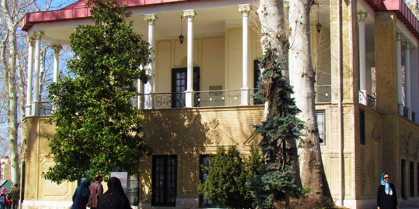 Niavaran Complex near The Iran Mall, biggest shopping mall in asia, with royal heritage