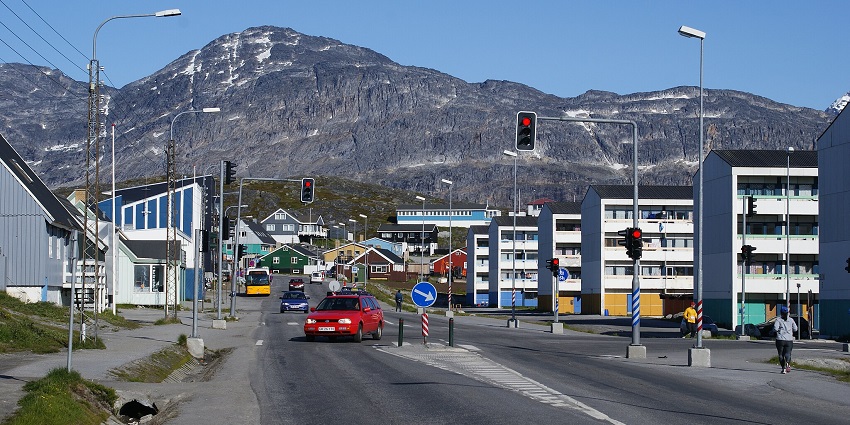 A charming city blending traditional Inuit culture with modern Arctic architecture.