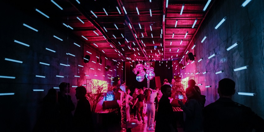 A vibrant setting at Olly's Bar, one of the best place to enjoy Rayong nightlife for singles