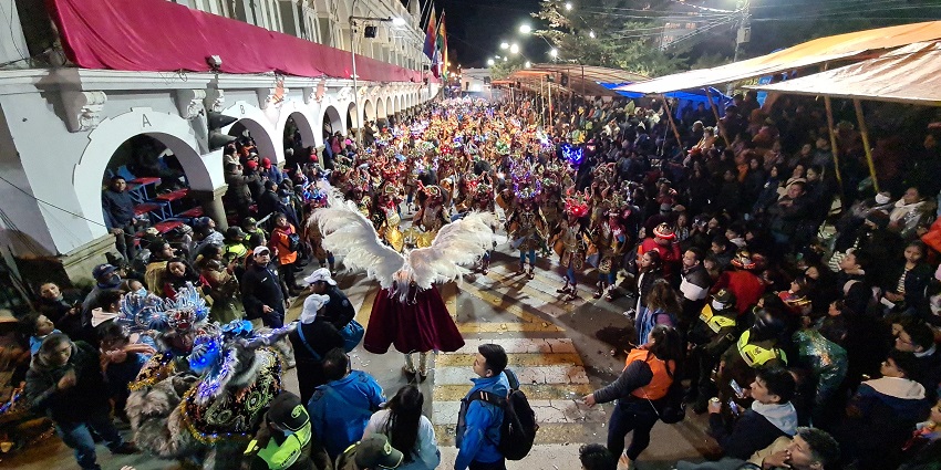 Festivals in South America dazzle Oruro with colourful masks and high-energy street parades