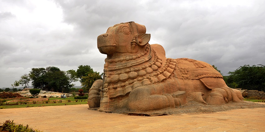 Beautiful image of the Nandi Lepakshi Temple Hindupur in Andhra Pradesh